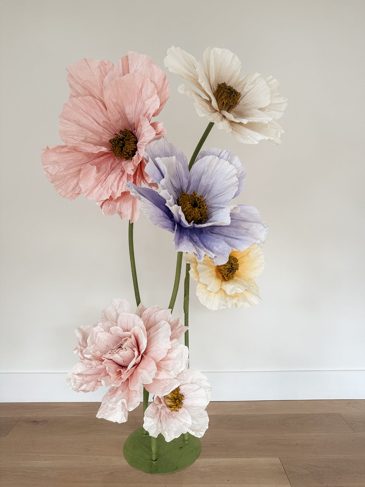 Poppies On Stand